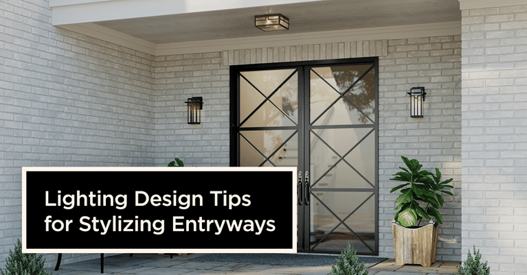 Lighting Design Tips to Stylize Entryways