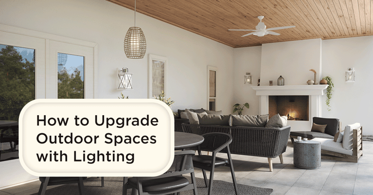 How to Upgrade Outdoor Spaces with Lighting